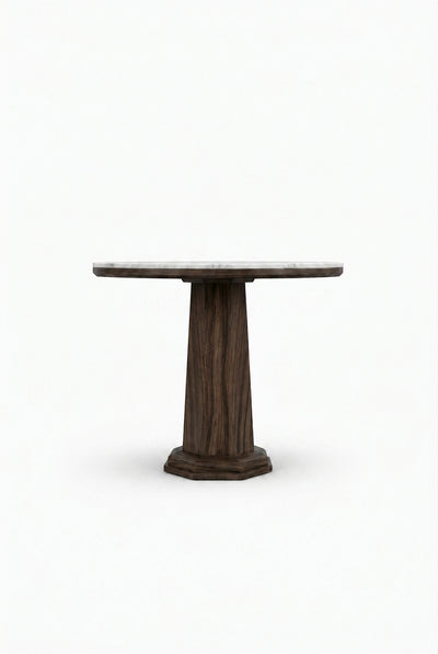 LUNE II Walnut / White Carrara variant:walnut-white-carrara