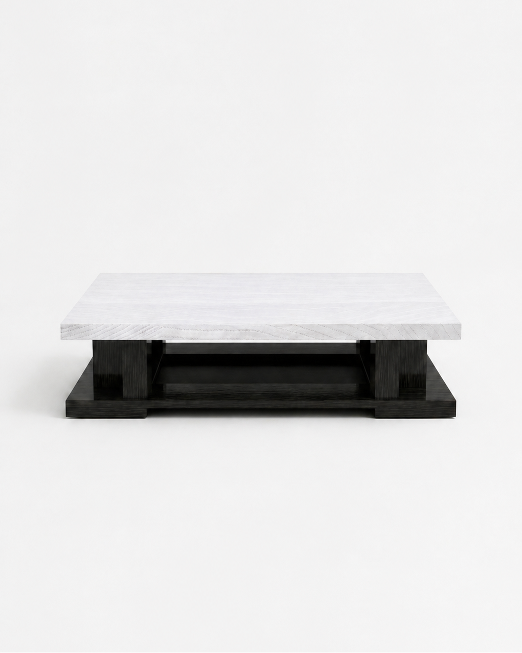 MONTE Dark Stained Glossy Oak / White Glossy Oak Top variant:dark-stained-glossy-oak-white-glossy-oak-top