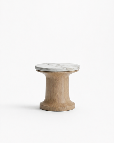 MONTAIGNE Smooth Polished Oak / White Calacatta variant:smooth-polished-oak-white-calacatta