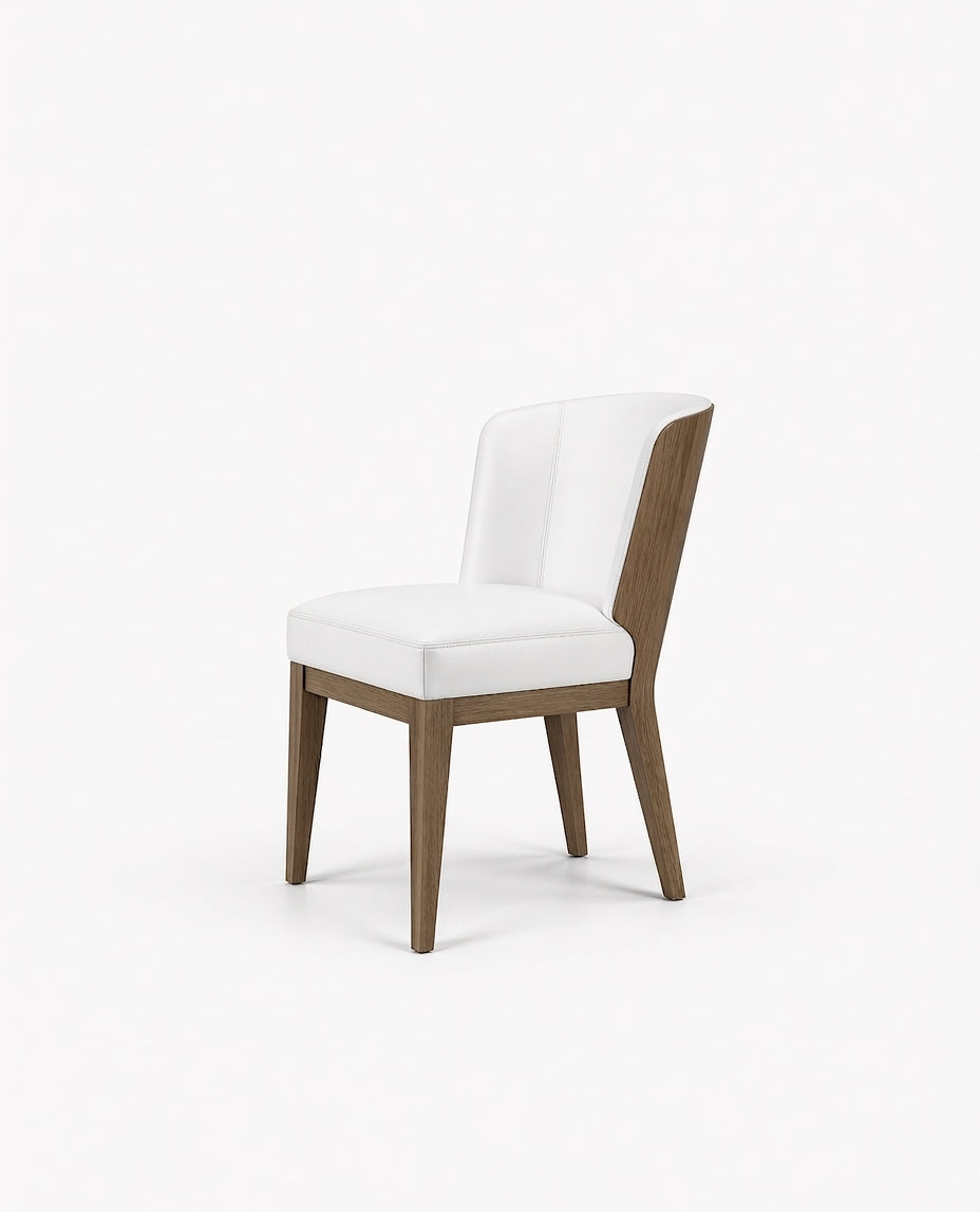REGENT Tresor White Leather / Matt Brushed Oak variant:tresor-white-leather-matt-brushed-oak