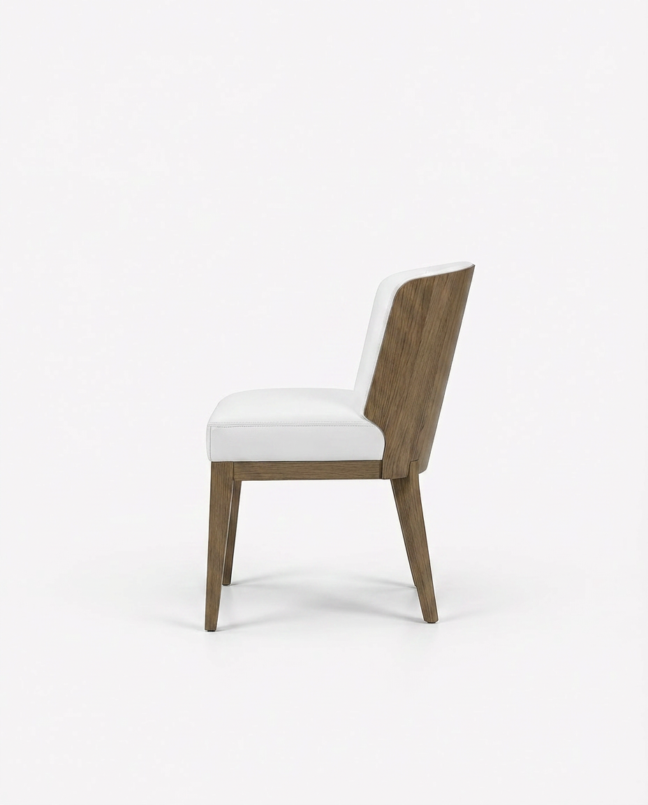 REGENT Tresor White Leather / Matt Brushed Oak variant:tresor-white-leather-matt-brushed-oak