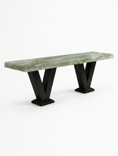 VOUTE Black Brushed Oak / Green Onyx variant:black-brushed-oak-green-onyx