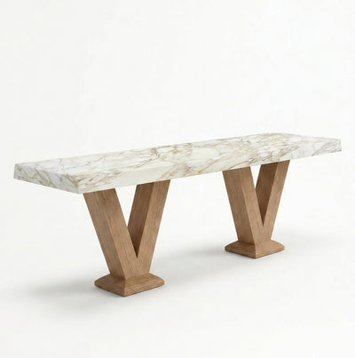 VOUTE Warm Matt Smooth Oak / Calacatta Oro variant:warm-matt-smooth-oak-calacatta-oro