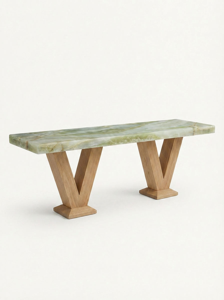 VOUTE Light Smooth Oak / Green Onyx variant:light-smooth-oak-green-onyx