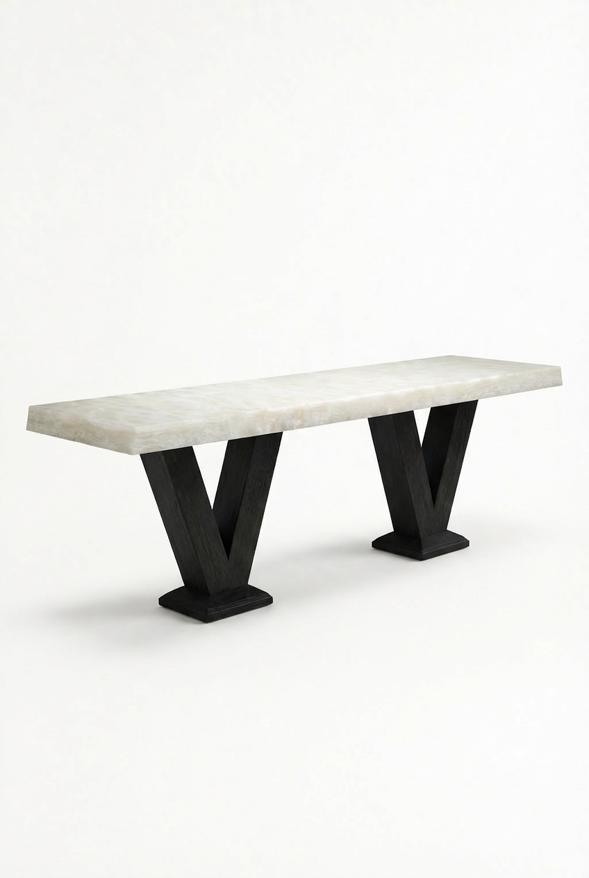 VOUTE Black Brushed Oak / White Onyx variant:black-brushed-oak-white-onyx