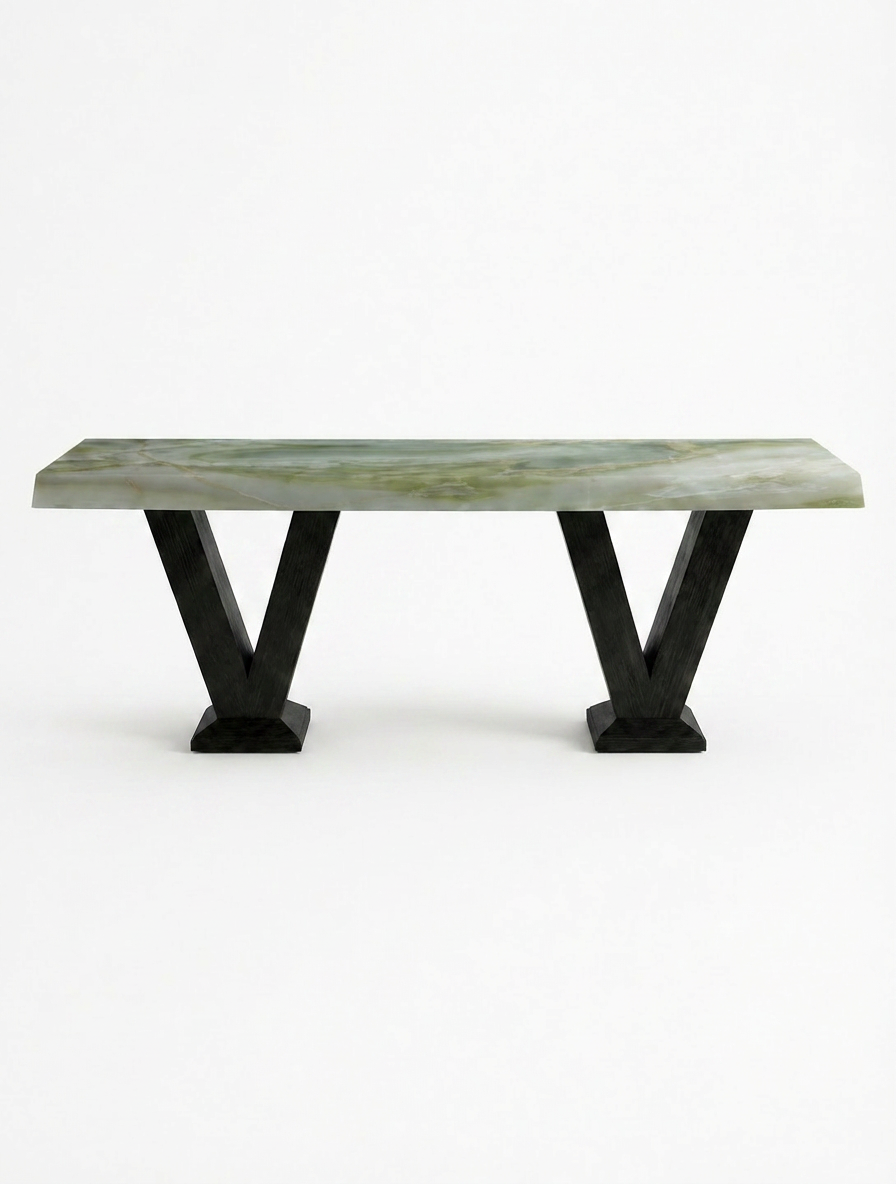 VOUTE Black Brushed Oak / Green Onyx variant:black-brushed-oak-green-onyx
