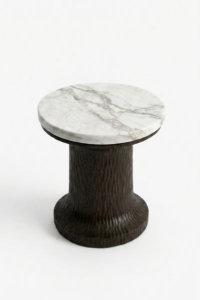 MONTAIGNE Gouged Bois Wood / White Calacatta variant:gouged-bois-wood-white-calacatta