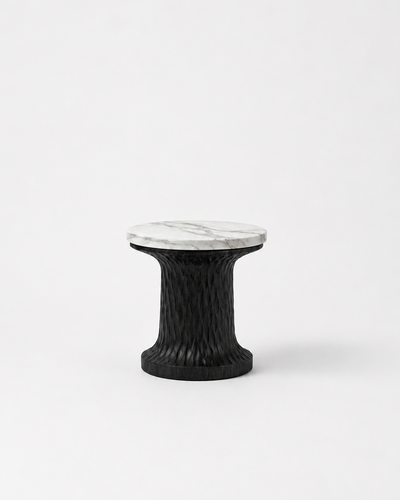 MONTAIGNE Gouged Bois Wood / White Calacatta variant:gouged-bois-wood-white-calacatta