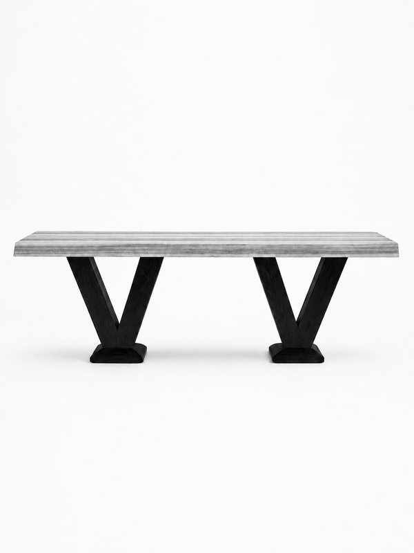 VOUTE Black Brushed Oak / Striato Olimpico Marble variant:black-brushed-oak-striato-olimpico-marble