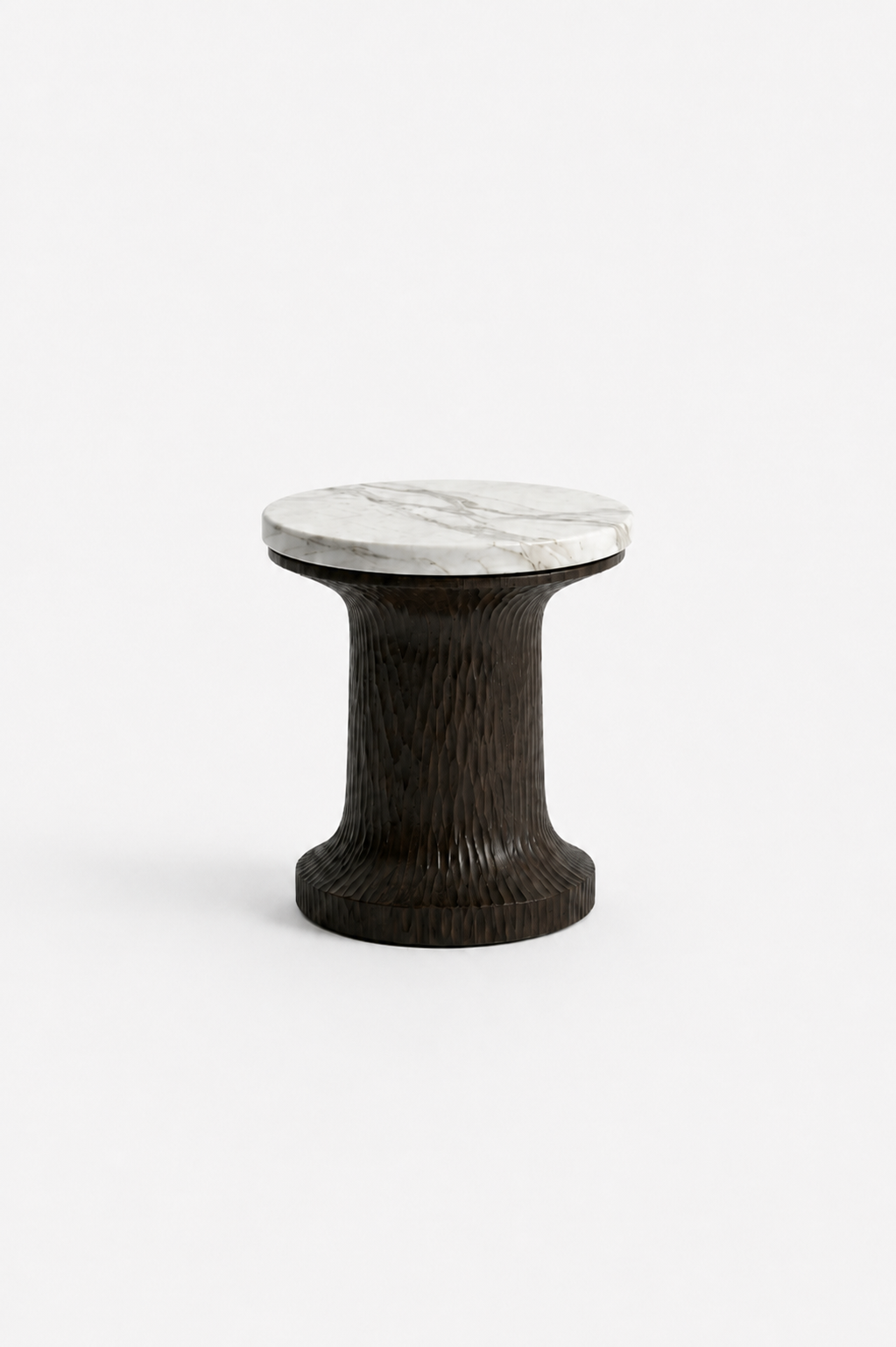 MONTAIGNE Gouged Bois Wood / White Calacatta variant:gouged-bois-wood-white-calacatta