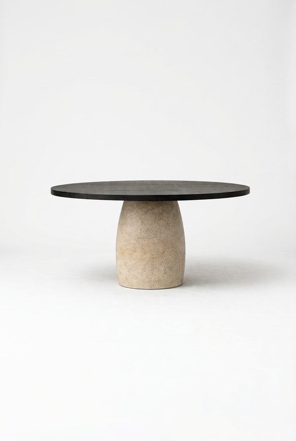 GORDES IV Dark Smooth Matt Oak / Roman Travertine variant:dark-smooth-matt-oak-roman-travertine