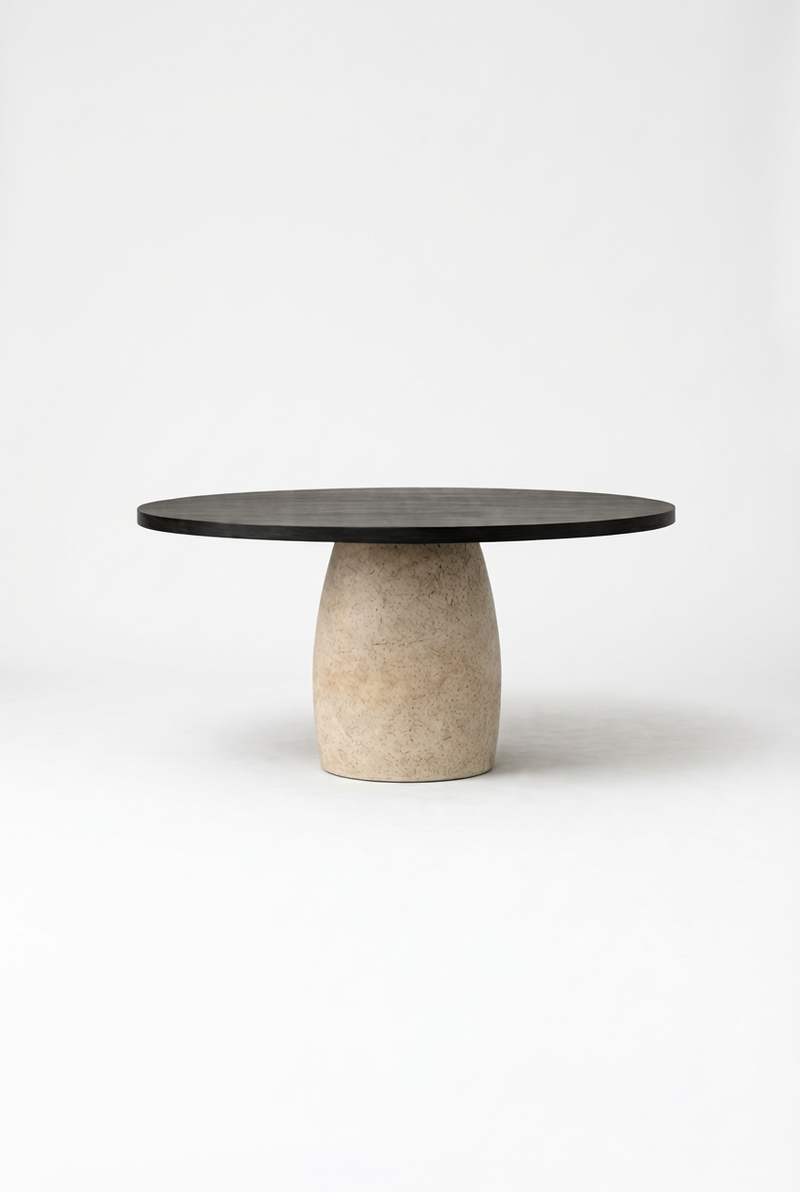 GORDES IV Dark Smooth Matt Oak / Roman Travertine variant:dark-smooth-matt-oak-roman-travertine