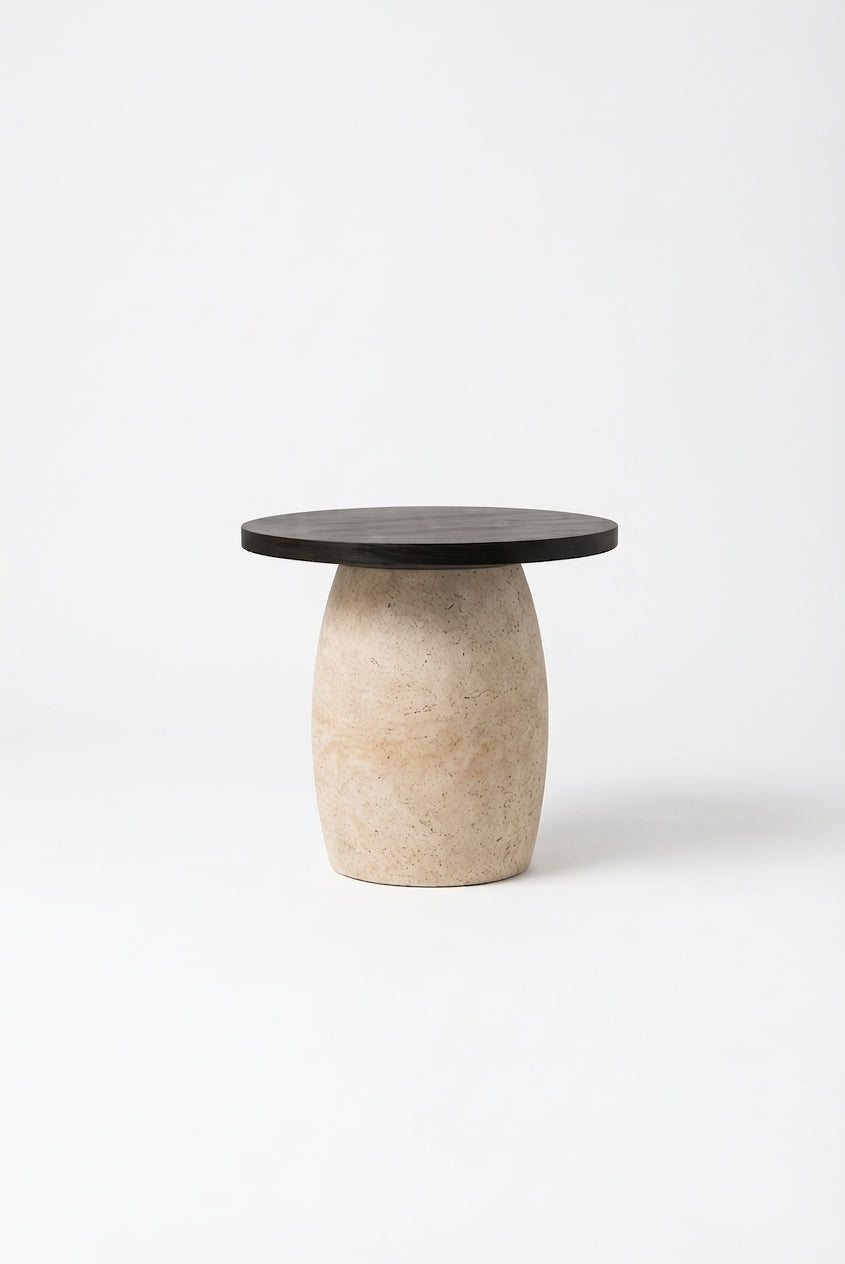 GORDES II Dark Smooth Matt Oak / Roman Travertine variant:dark-smooth-matt-oak-roman-travertine