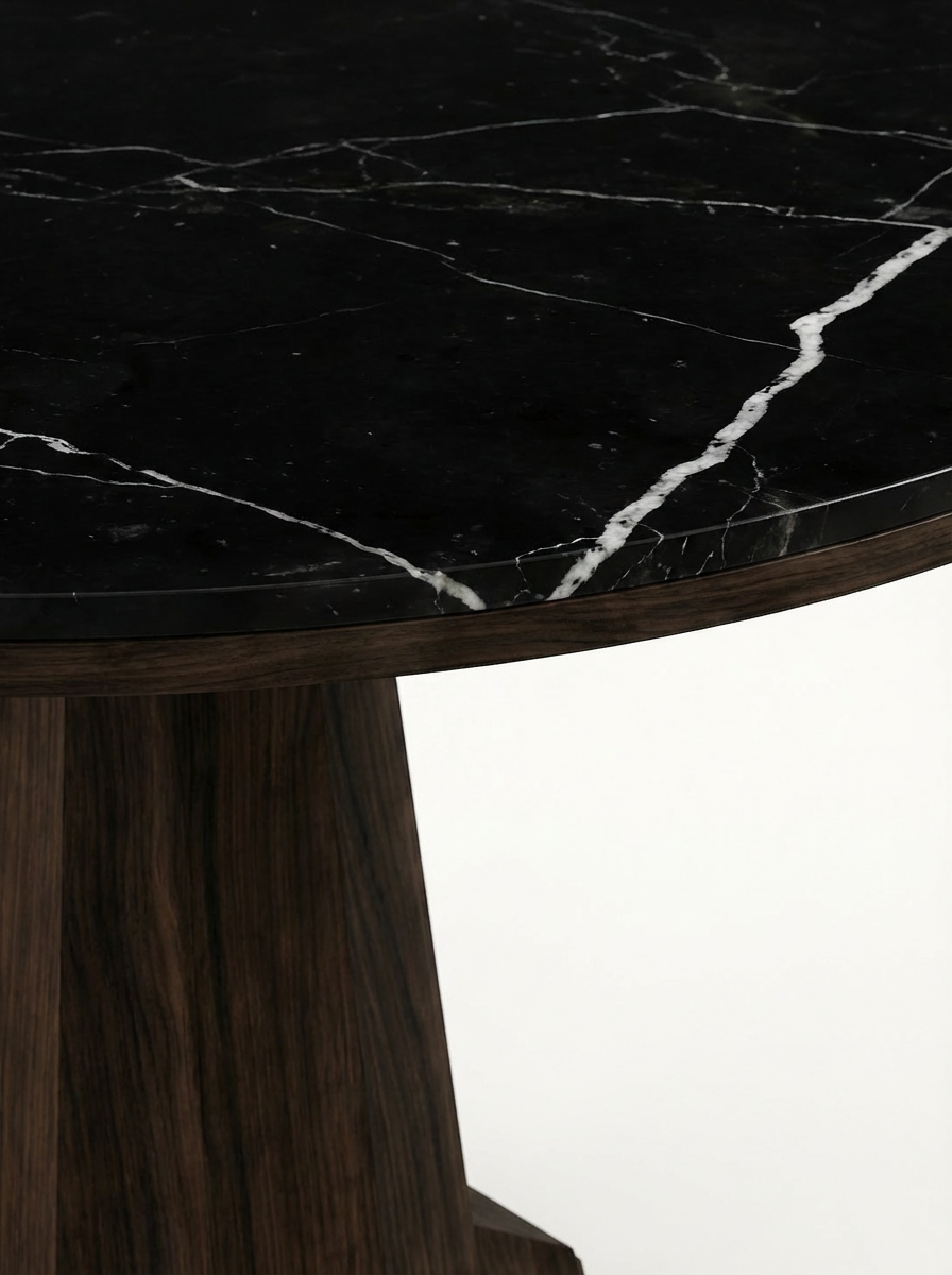 LUNE I Walnut / Nero Marquina variant:walnut-nero-marquina