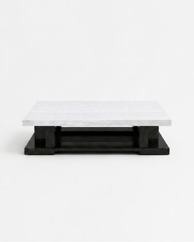 MONTE Dark Stained Glossy Oak / White Glossy Oak Top variant:dark-stained-glossy-oak-white-glossy-oak-top
