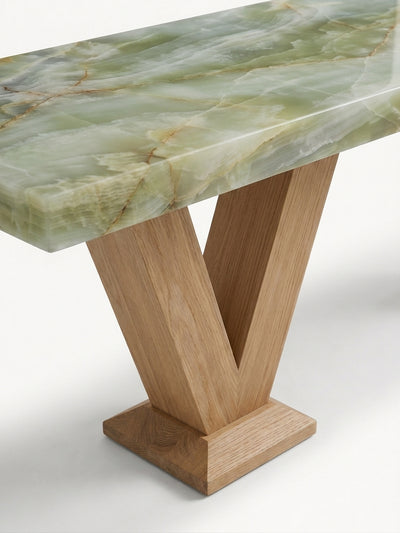 VOUTE Light Smooth Oak / Green Onyx variant:light-smooth-oak-green-onyx