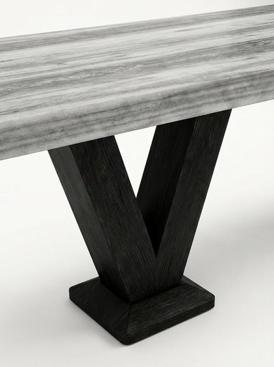VOUTE Black Brushed Oak / Striato Olimpico Marble variant:black-brushed-oak-striato-olimpico-marble