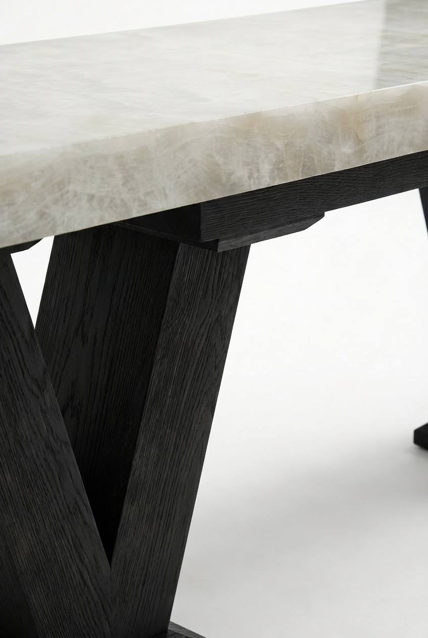 VOUTE Black Brushed Oak / White Onyx variant:black-brushed-oak-white-onyx