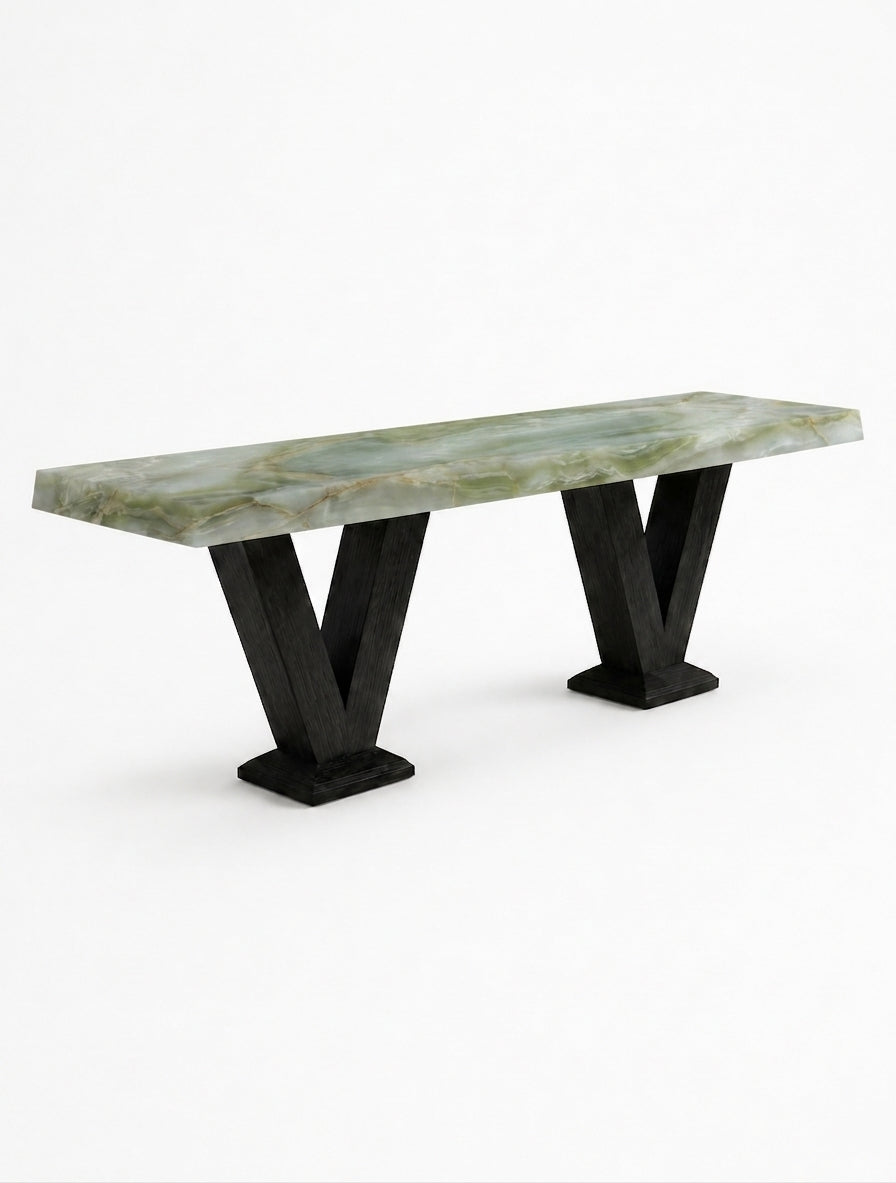 VOUTE Black Brushed Oak / Green Onyx variant:black-brushed-oak-green-onyx