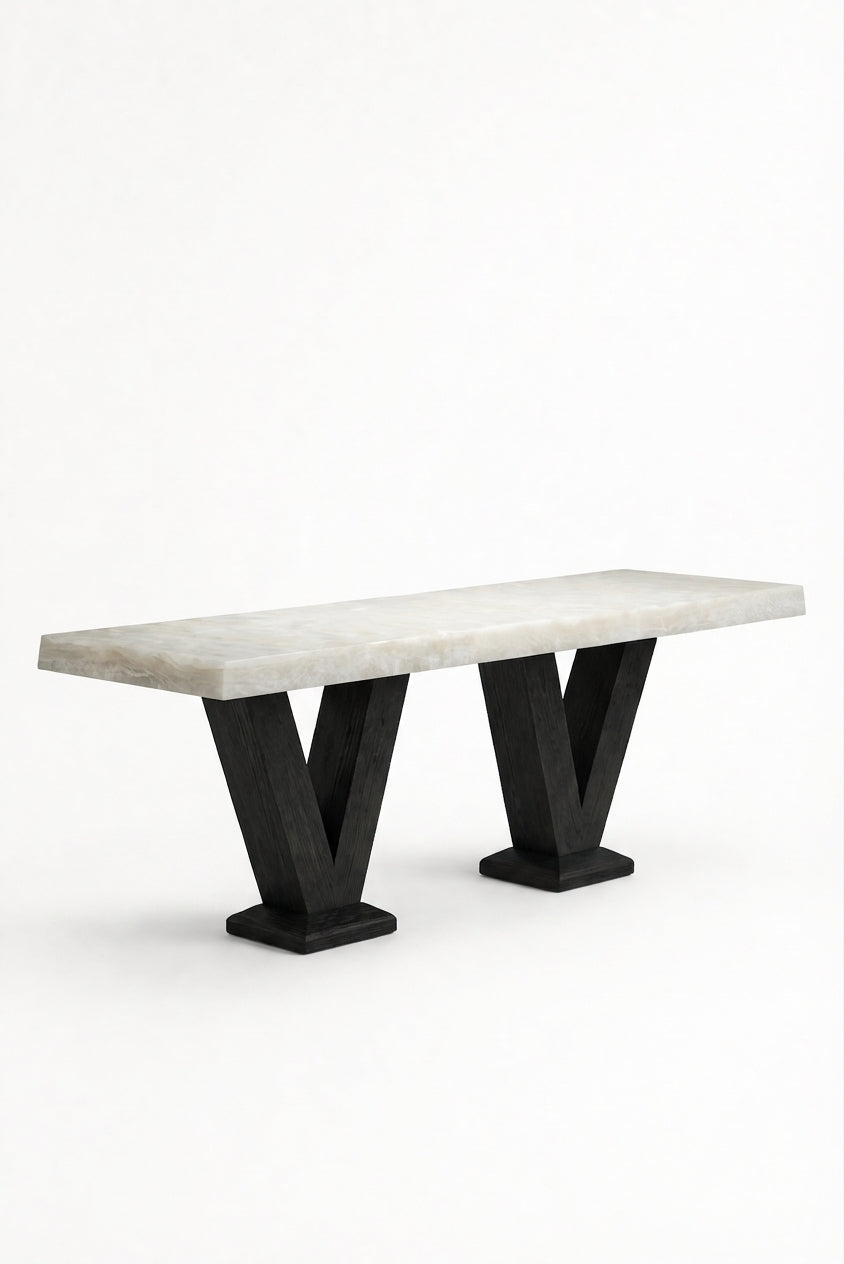 VOUTE Black Brushed Oak / White Onyx variant:black-brushed-oak-white-onyx