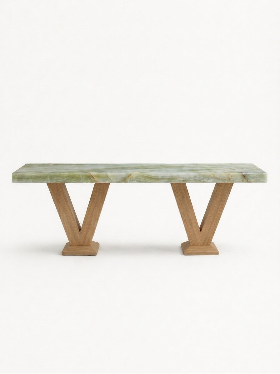 VOUTE Light Smooth Oak / Green Onyx variant:light-smooth-oak-green-onyx