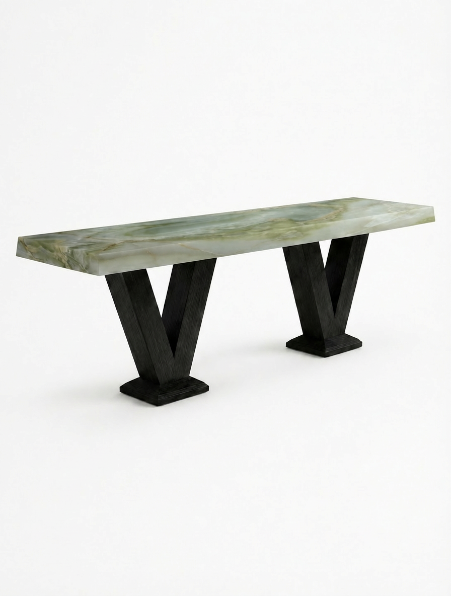 VOUTE Black Brushed Oak / Green Onyx variant:black-brushed-oak-green-onyx