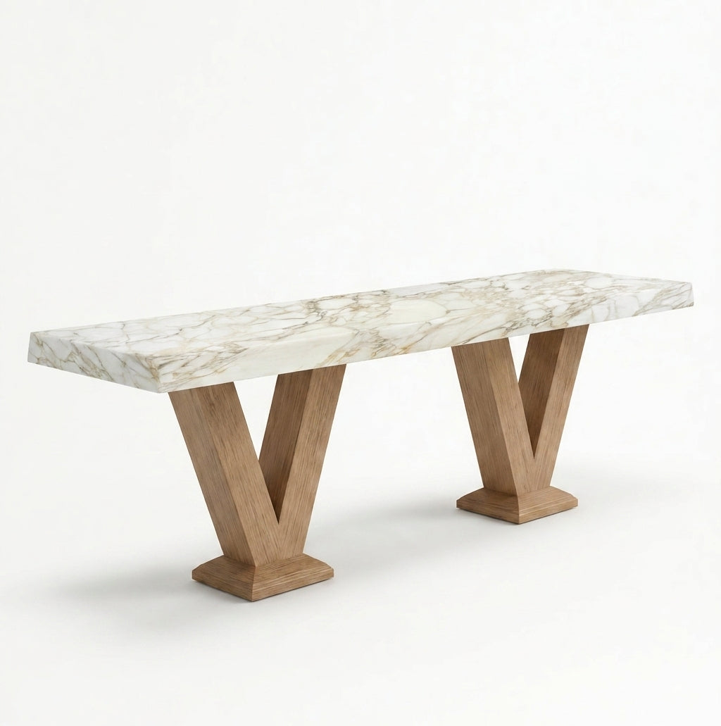 VOUTE Warm Matt Smooth Oak / Calacatta Oro variant:warm-matt-smooth-oak-calacatta-oro