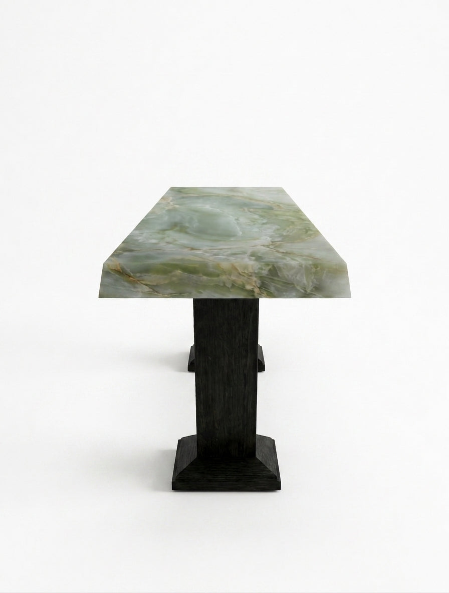VOUTE Black Brushed Oak / Green Onyx variant:black-brushed-oak-green-onyx
