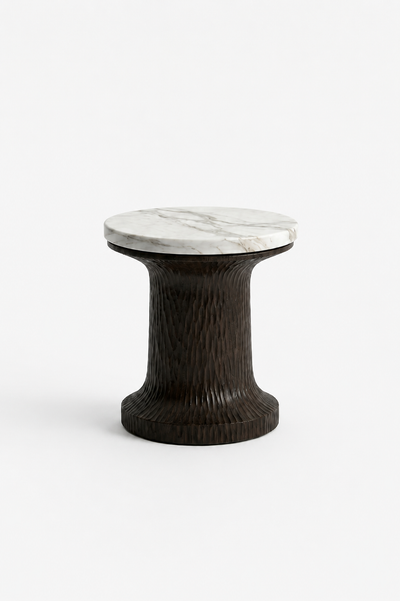 MONTAIGNE Gouged Bois Wood / White Calacatta variant:gouged-bois-wood-white-calacatta