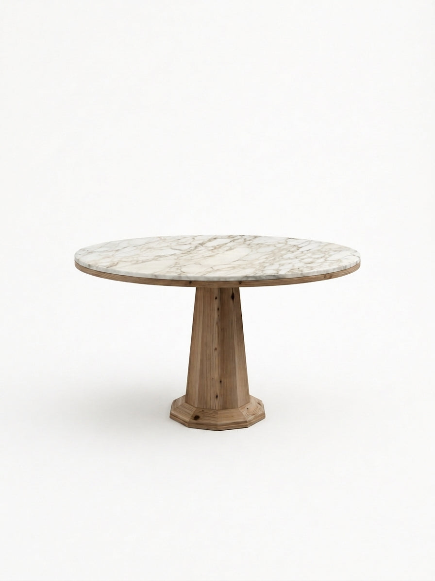 LUNE I Raw Cedar / Calacatta Oro variant:raw-cedar-calacatta-oro