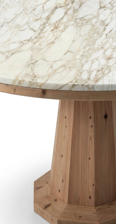 LUNE I Raw Cedar / Calacatta Oro variant:raw-cedar-calacatta-oro