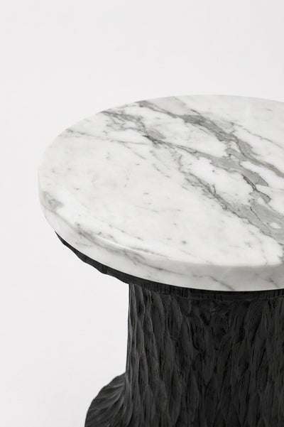 MONTAIGNE Gouged Bois Wood / White Calacatta variant:gouged-bois-wood-white-calacatta